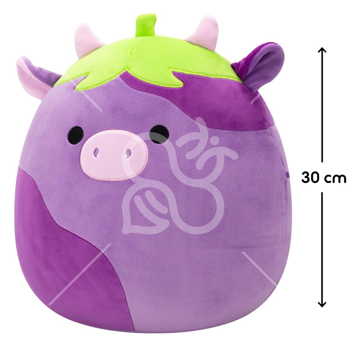 М'яка іграшка SQUISHMALLOWS – КОРІВКА-БАКЛАЖАН ФРЕДЕРІК (30 см)
