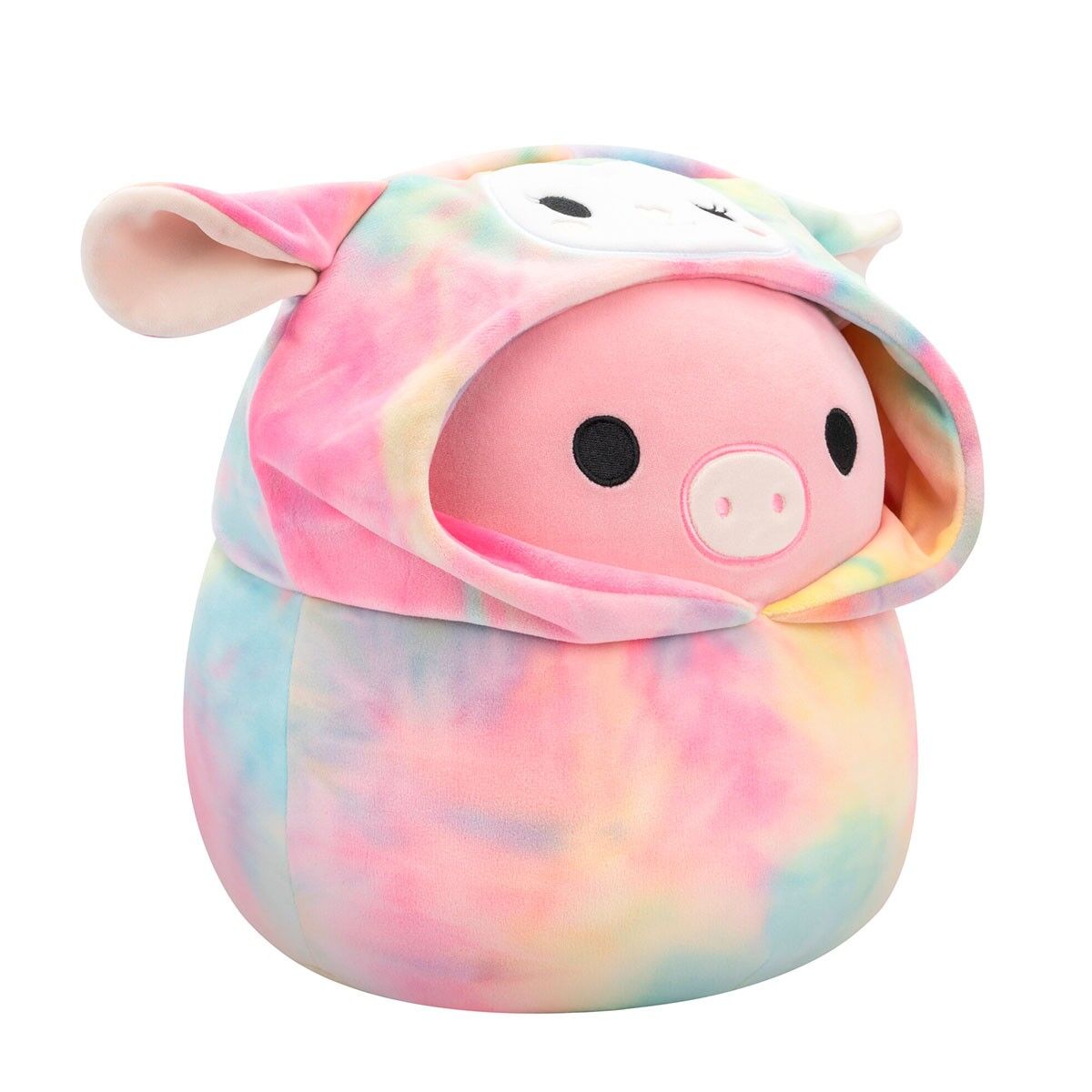 М'яка іграшка SQUISHMALLOWS - ПОРОСЯТКО ПІТЕР (30 cm, у одязі)