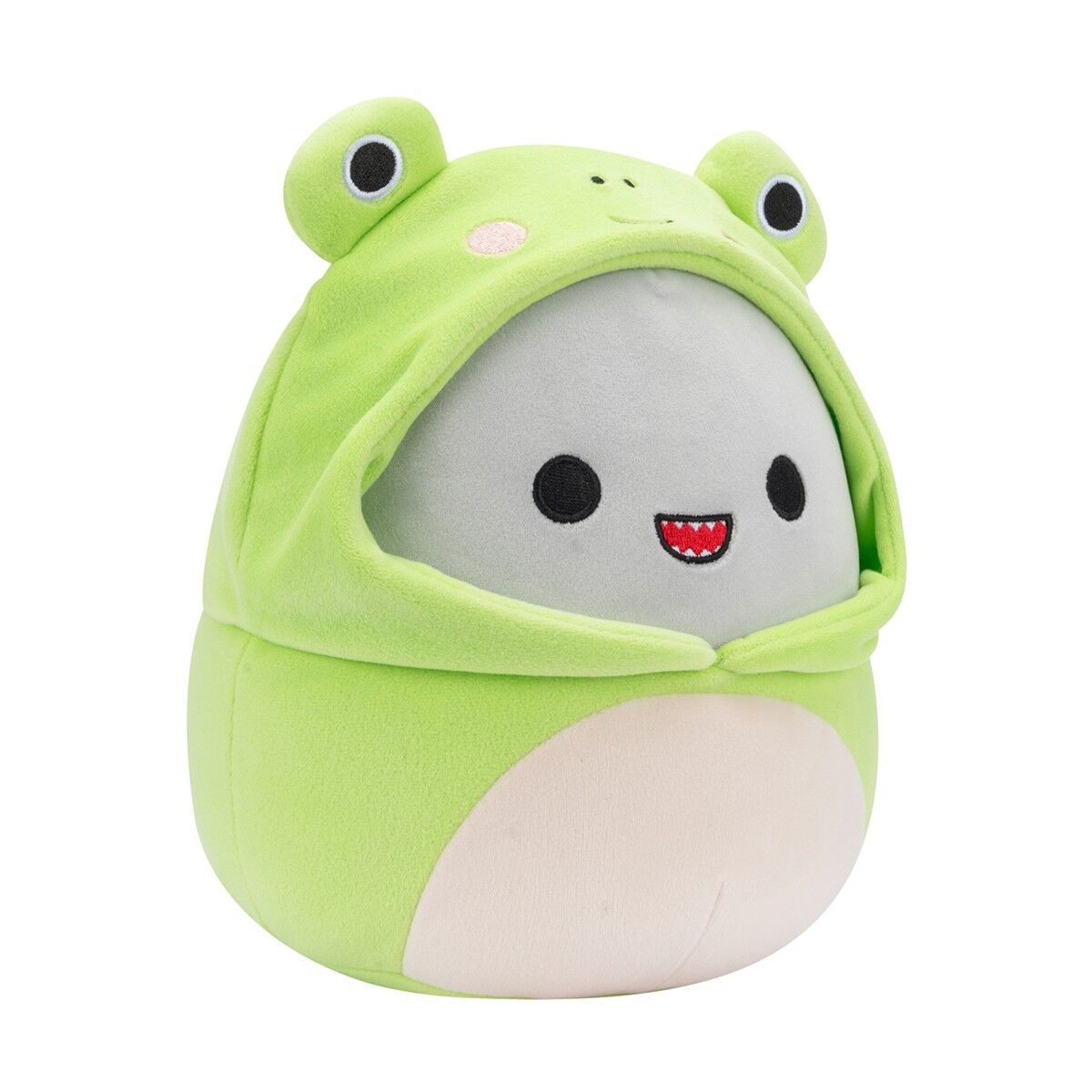 М'яка іграшка SQUISHMALLOWS - АКУЛА ГОРДОН (30 cm, у одязі)