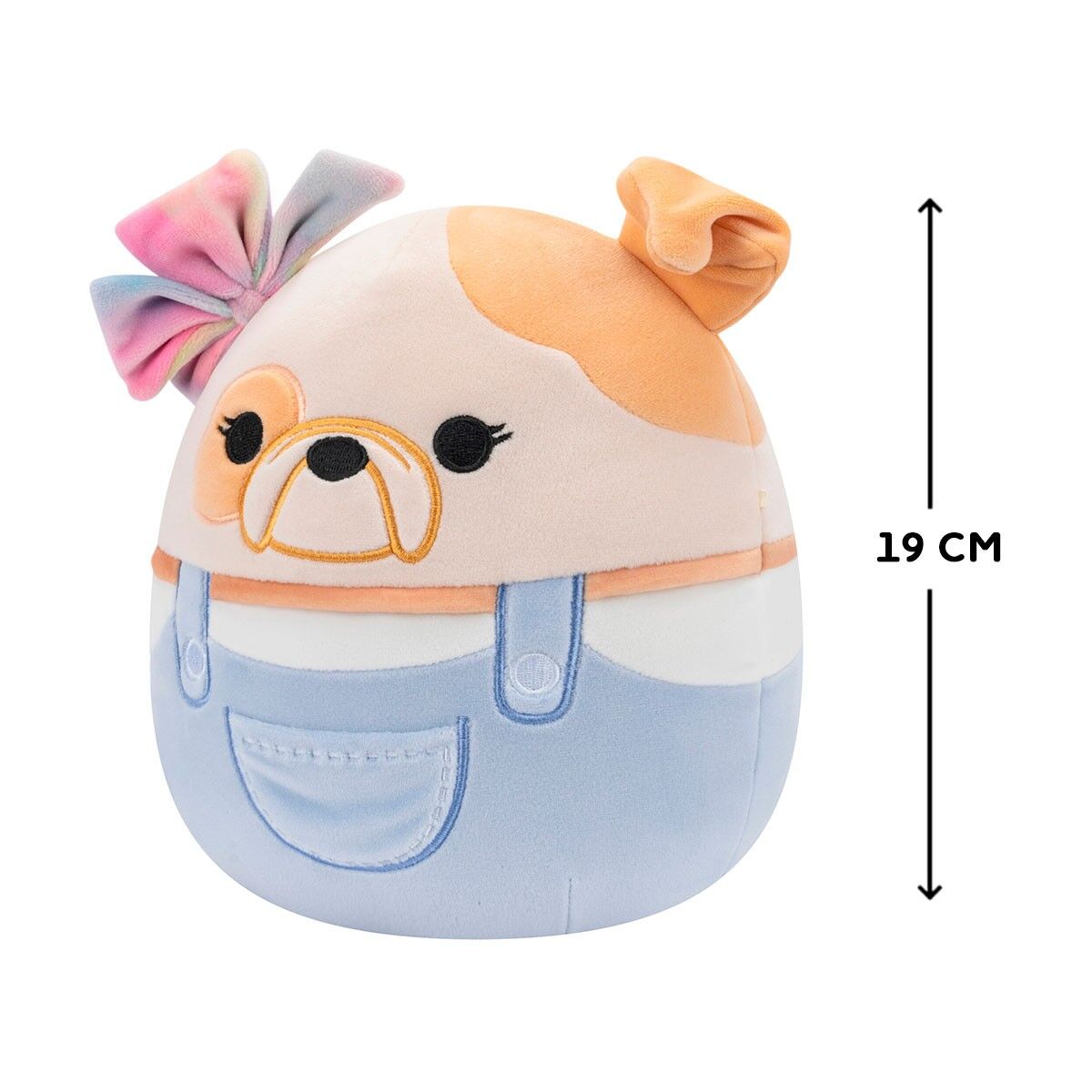 М'яка іграшка SQUISHMALLOWS - СОБАКА ГАРРІС (19 cm)