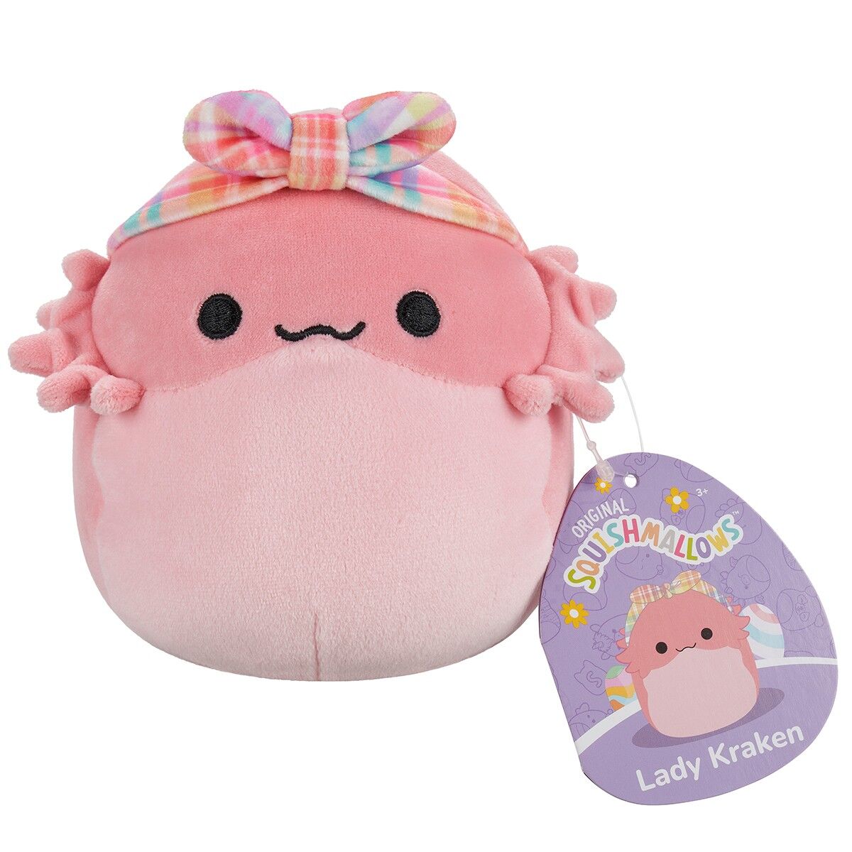 М'яка іграшка SQUISHMALLOWS - КОРАЛОВИЙ ДРАКОН (13 cm)