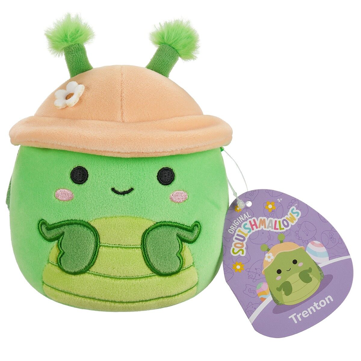 М'яка іграшка SQUISHMALLOWS - БОГОМОЛ ТРЕНТОН (13 cm)