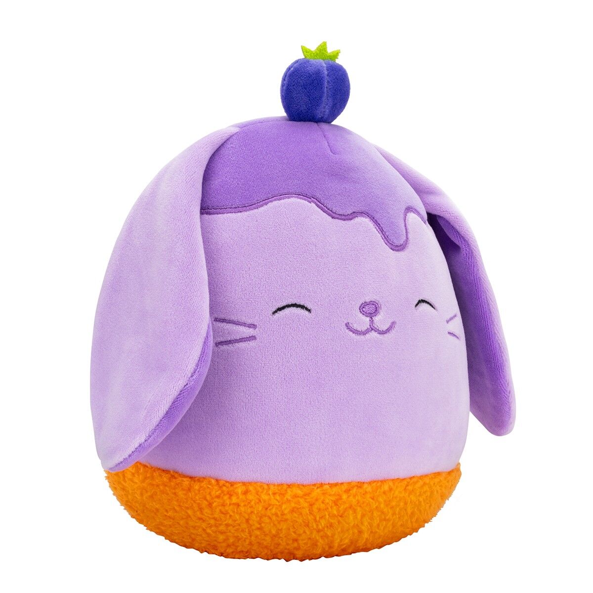 М'яка іграшка SQUISHMALLOWS - ЧОРНИЧНИЙ КРОЛИК (19 cm)