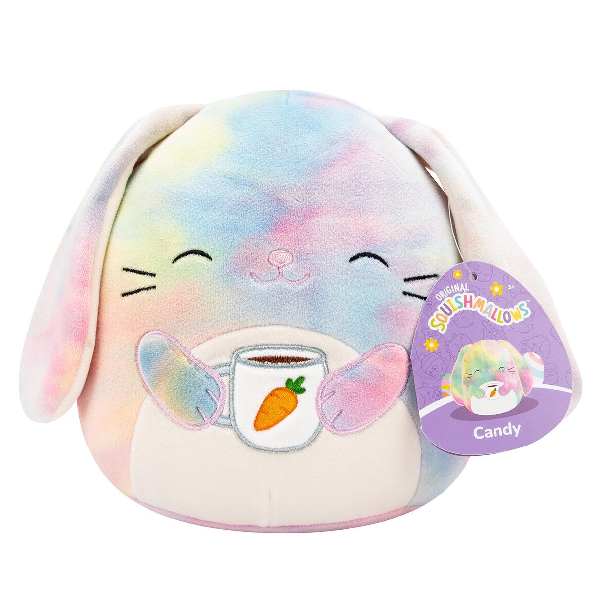 М'яка іграшка SQUISHMALLOWS – КРОЛИК КЕНДІ (19 cm)