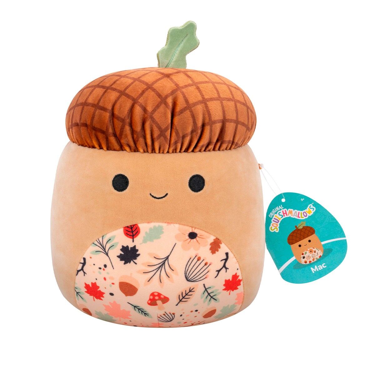 М'яка іграшка SQUISHMALLOWS – ЖОЛУДЬ МАК (19 cm)