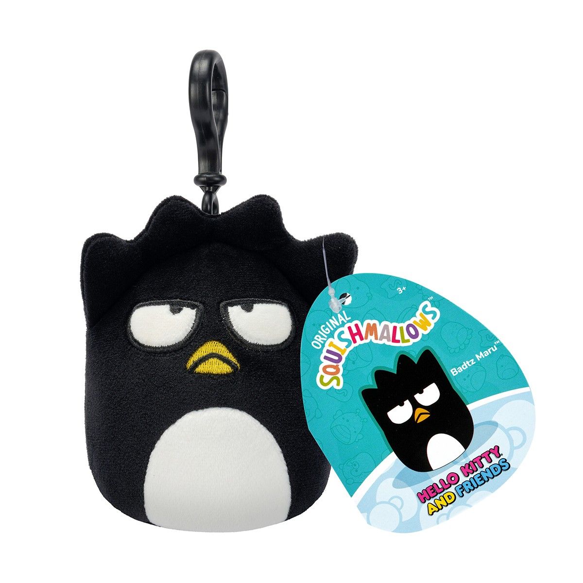 М'яка іграшка на кліпсі SQUISHMALLOWS серії "Хелоу Кітті" - БАДЗ-МАРУ (9 cm)