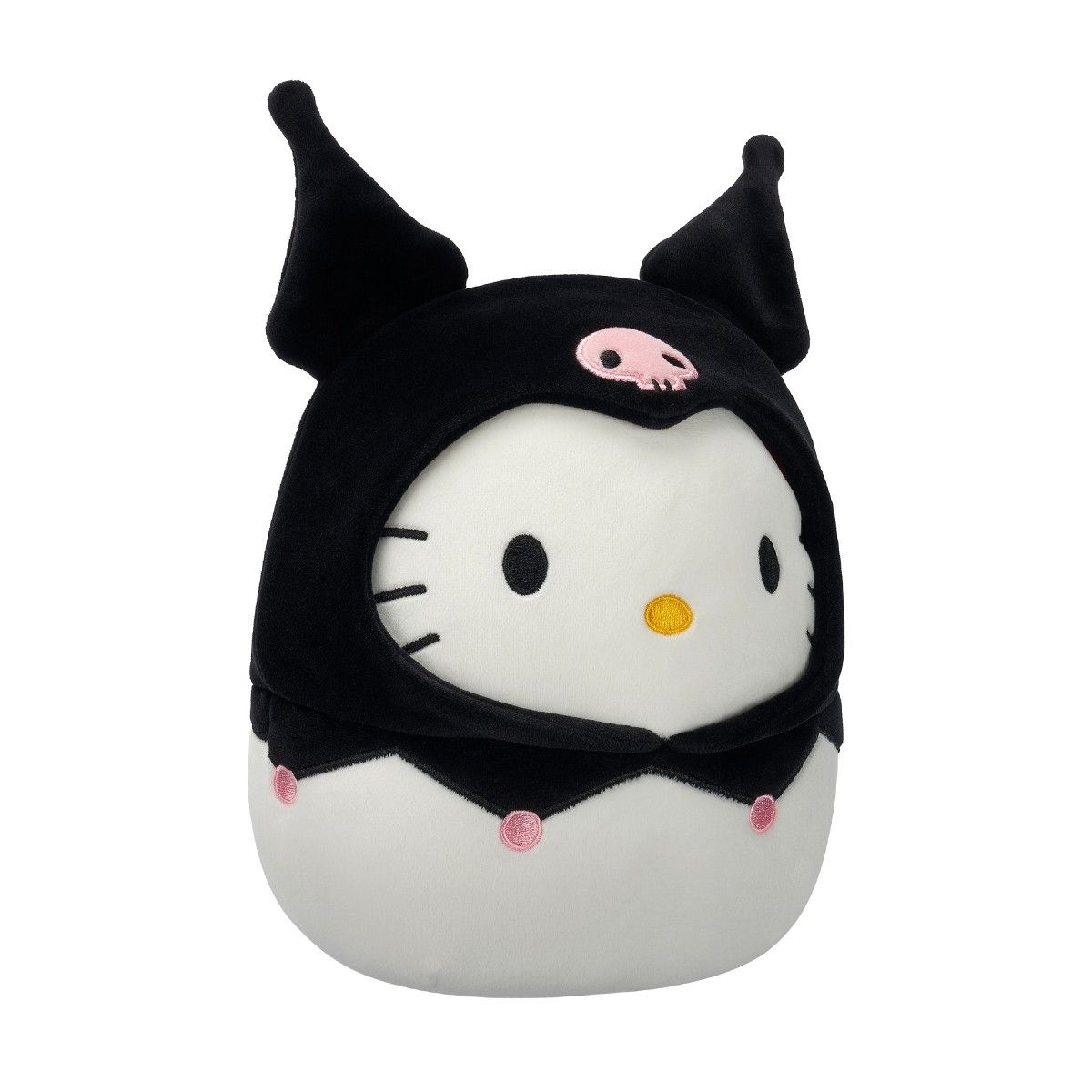 М'яка іграшка SQUISHMALLOWS серії "Хелоу Кітті" - ХЕЛОУ КІТТІ В ОБРАЗІ КУРОМІ (20 cm)