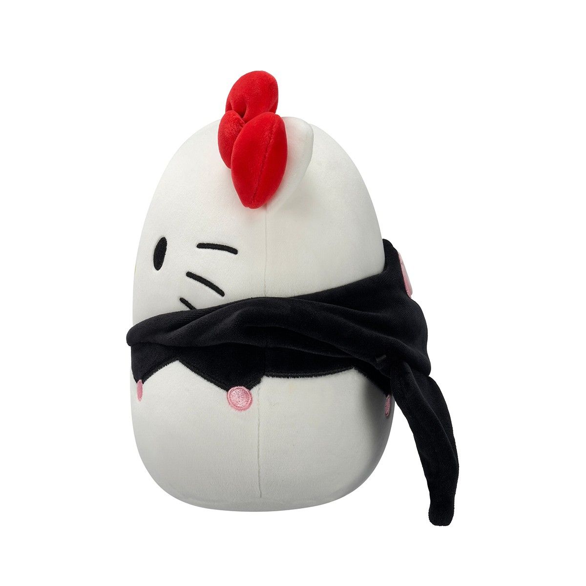 М'яка іграшка SQUISHMALLOWS серії "Хелоу Кітті" - ХЕЛОУ КІТТІ В ОБРАЗІ КУРОМІ (20 cm)