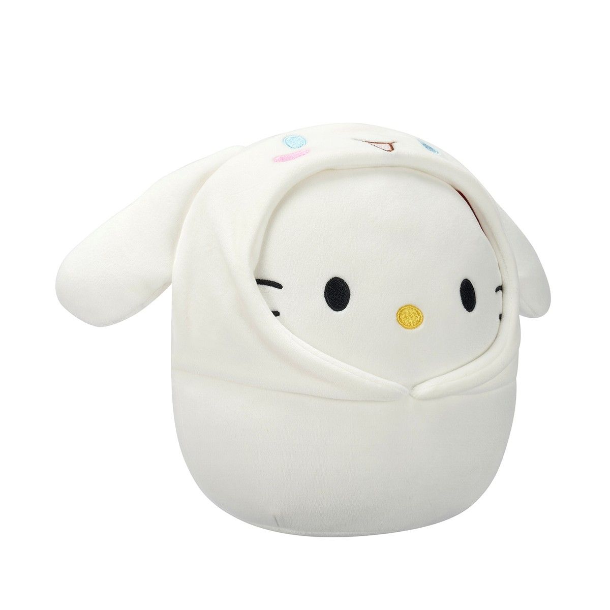 М'яка іграшка SQUISHMALLOWS серії "Хелоу Кітті" - ХЕЛОУ КІТТІ В ОБРАЗІ СІННАМОРОЛЛ (20 cm)