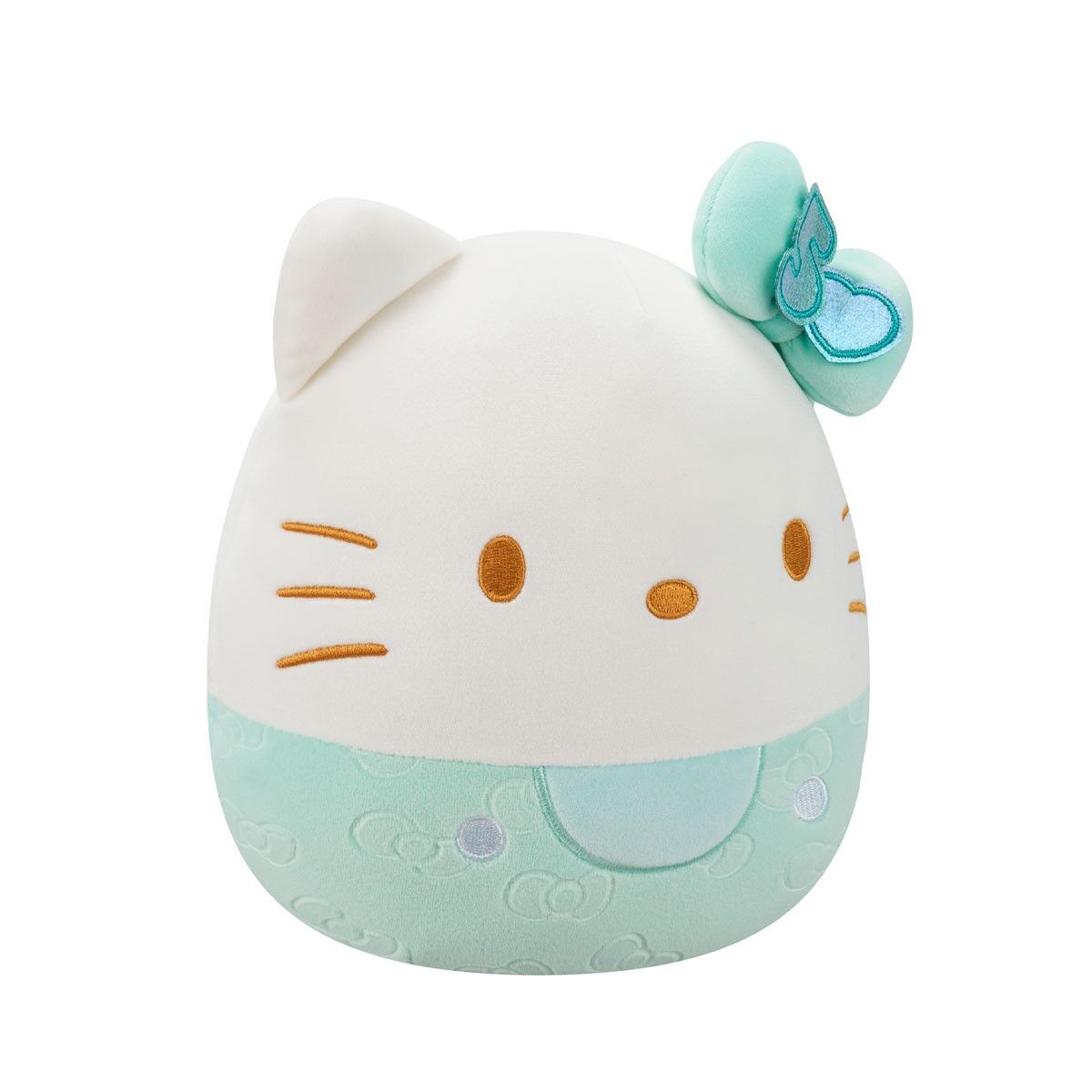 М'яка іграшка SQUISHMALLOWS – ХЕЛОУ КІТТІ У СМАРАГДОВОМУ (20 cm)
