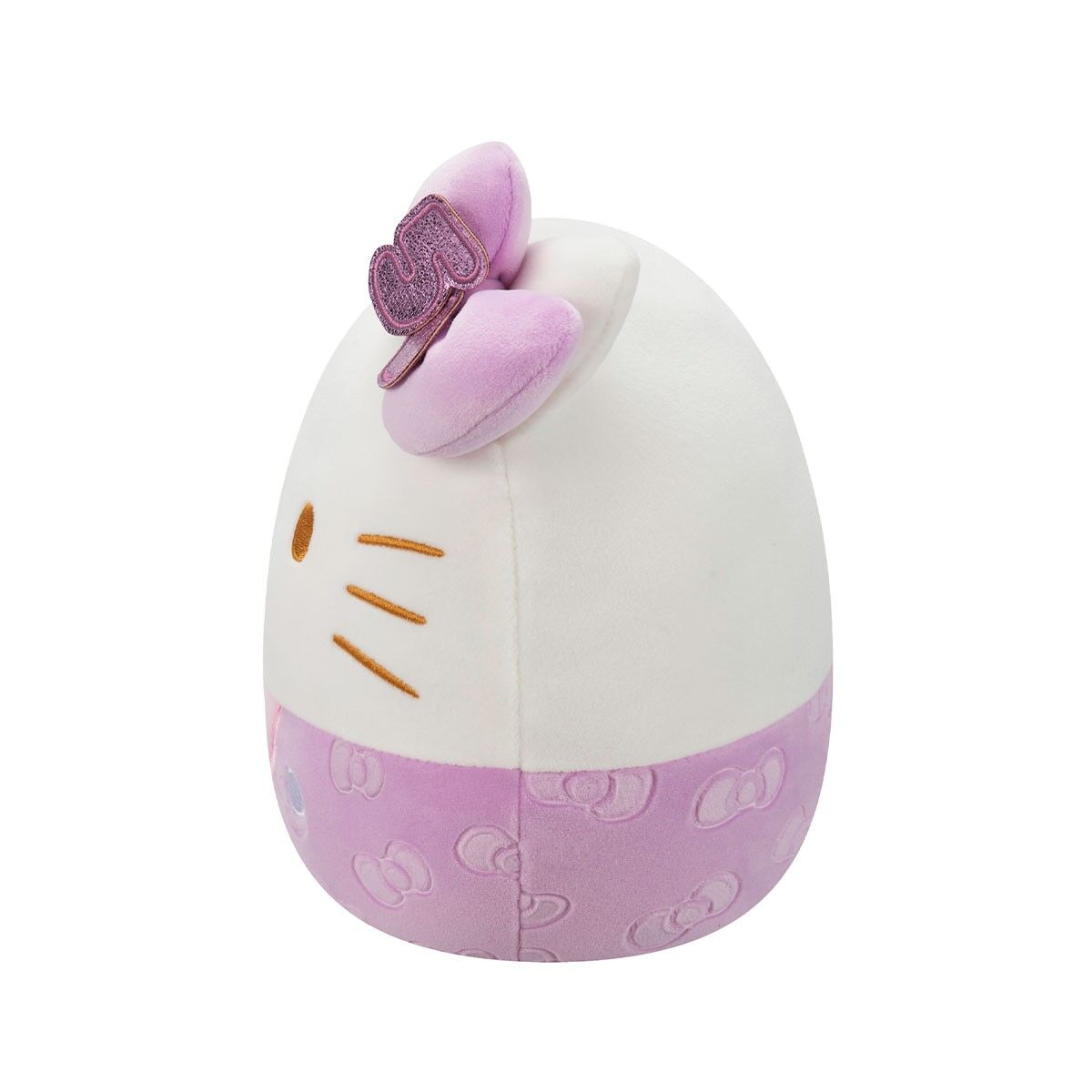 М'яка іграшка SQUISHMALLOWS – ХЕЛОУ КІТТІ В ПУРПУРОВОМУ (20 cm)