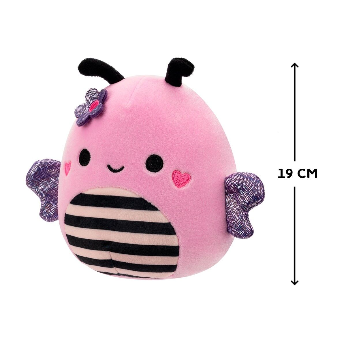 М'яка іграшка SQUISHMALLOWS – ДРУЗІ ДЖМЕЛІ (2 шт, 19 cm)