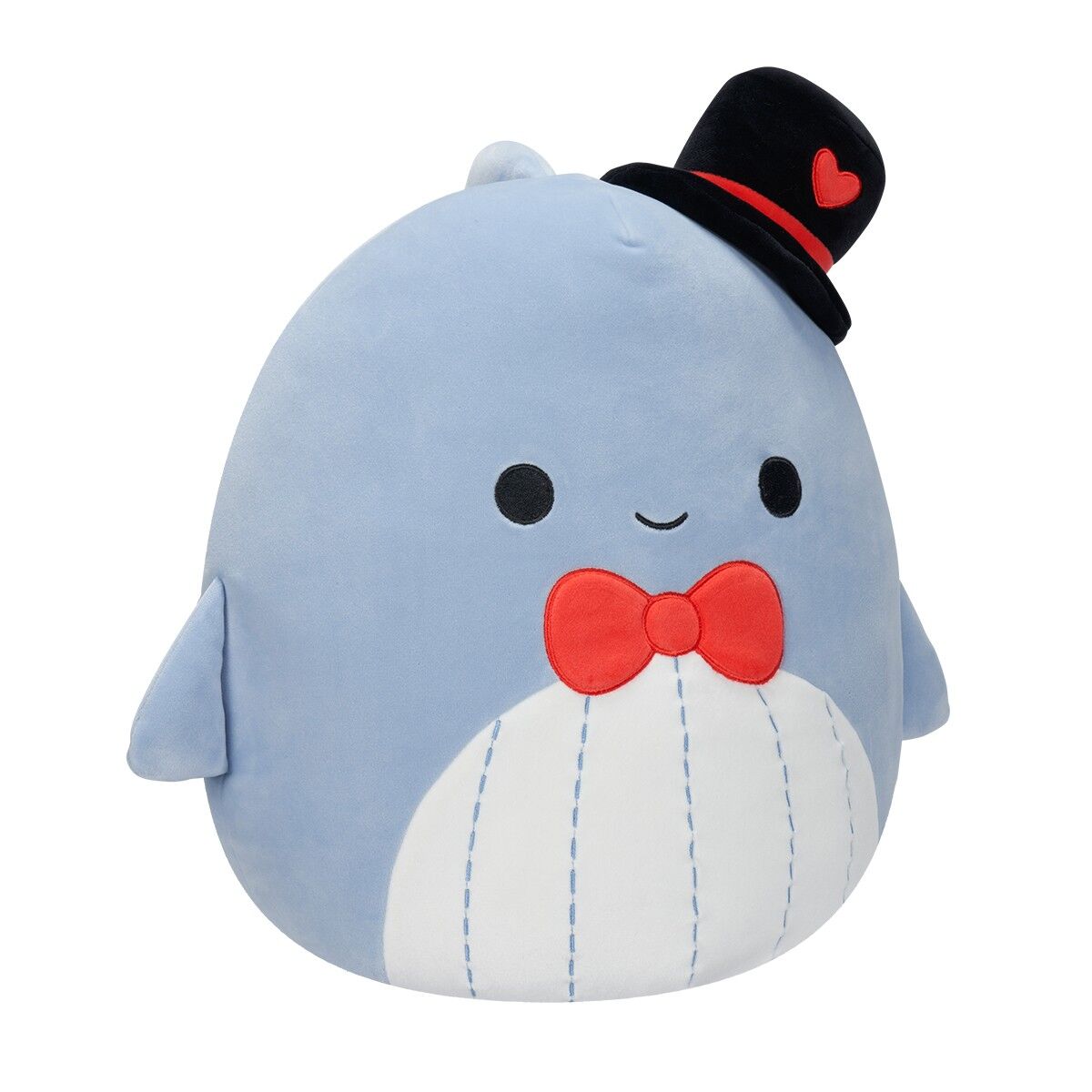 М'яка іграшка SQUISHMALLOWS – СИНІЙ КИТ САМІР (30 cm)