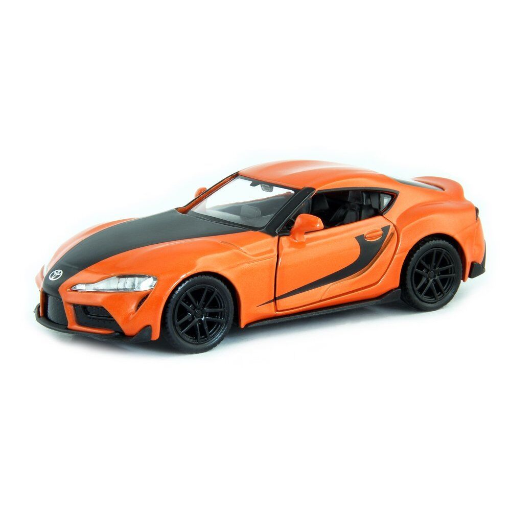 Автомодель Uni-Fortune Toyota Supra 2020 помаранчева (554053(E))