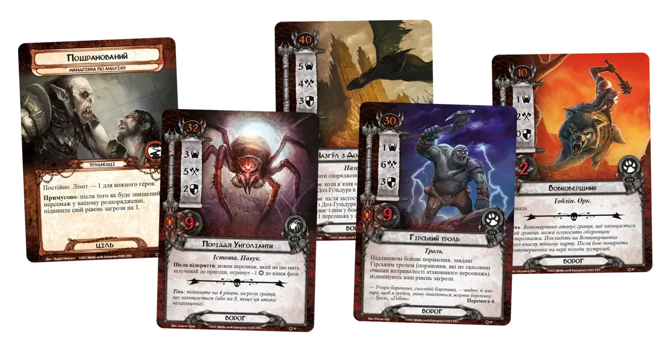 Настільна гра Володар Перснів. Карткова гра (The Lord of the Rings: The Card Game)